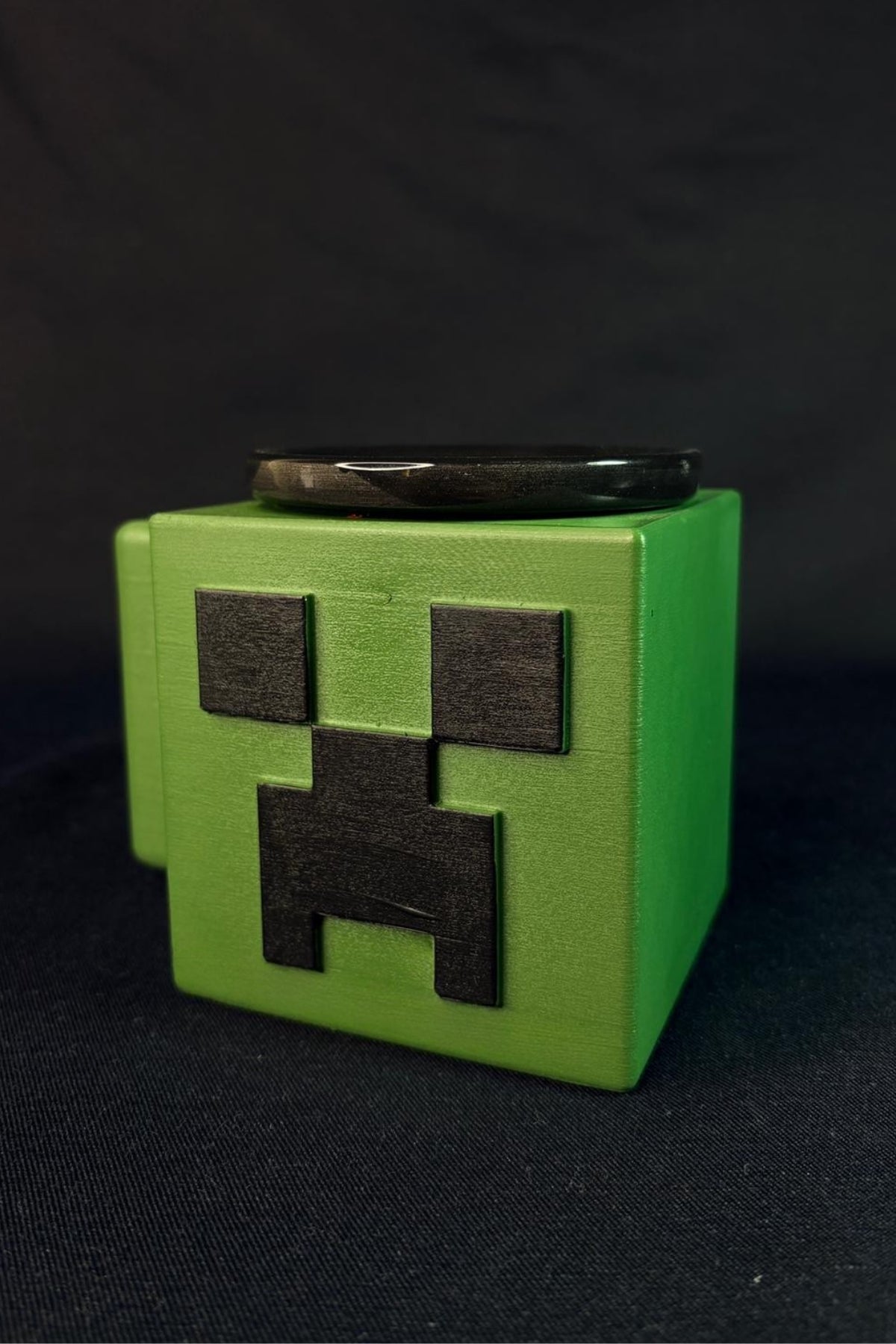 Creeper-Inspired Pixel Gaming Collectible Mug