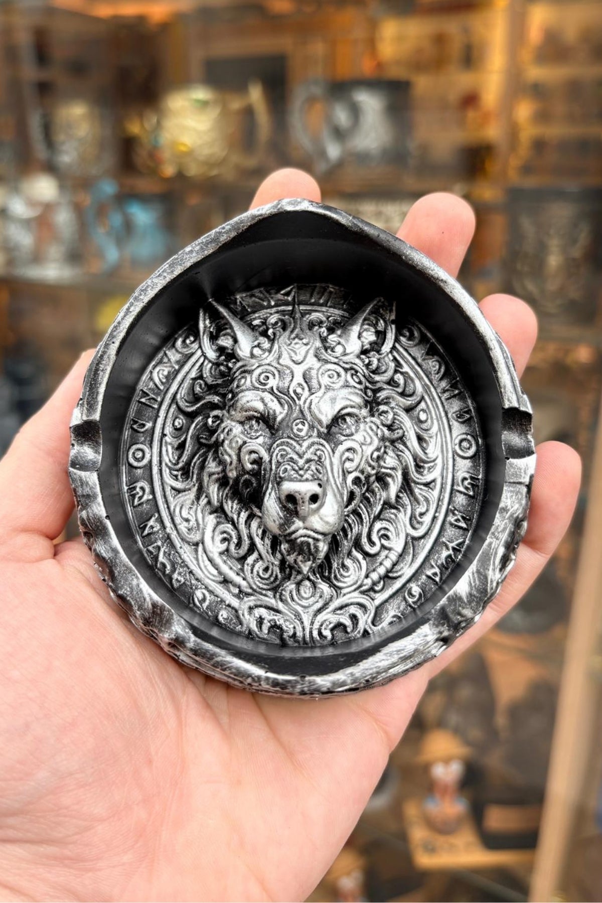 Viking Wolf Fenrir Ashtray