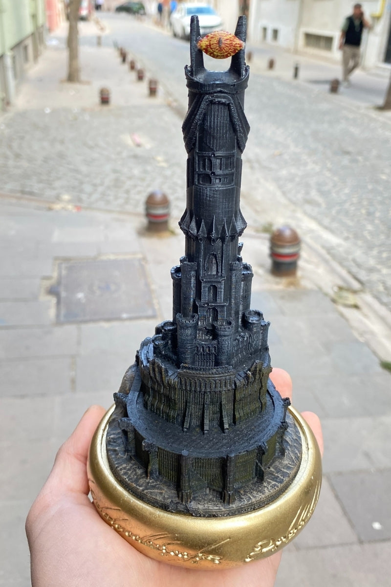 Barad-dur-Dark Fantasy Tower Statue