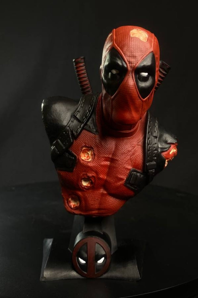 Mercenary Anti-Hero Bust Statue – Comic Collector Figure