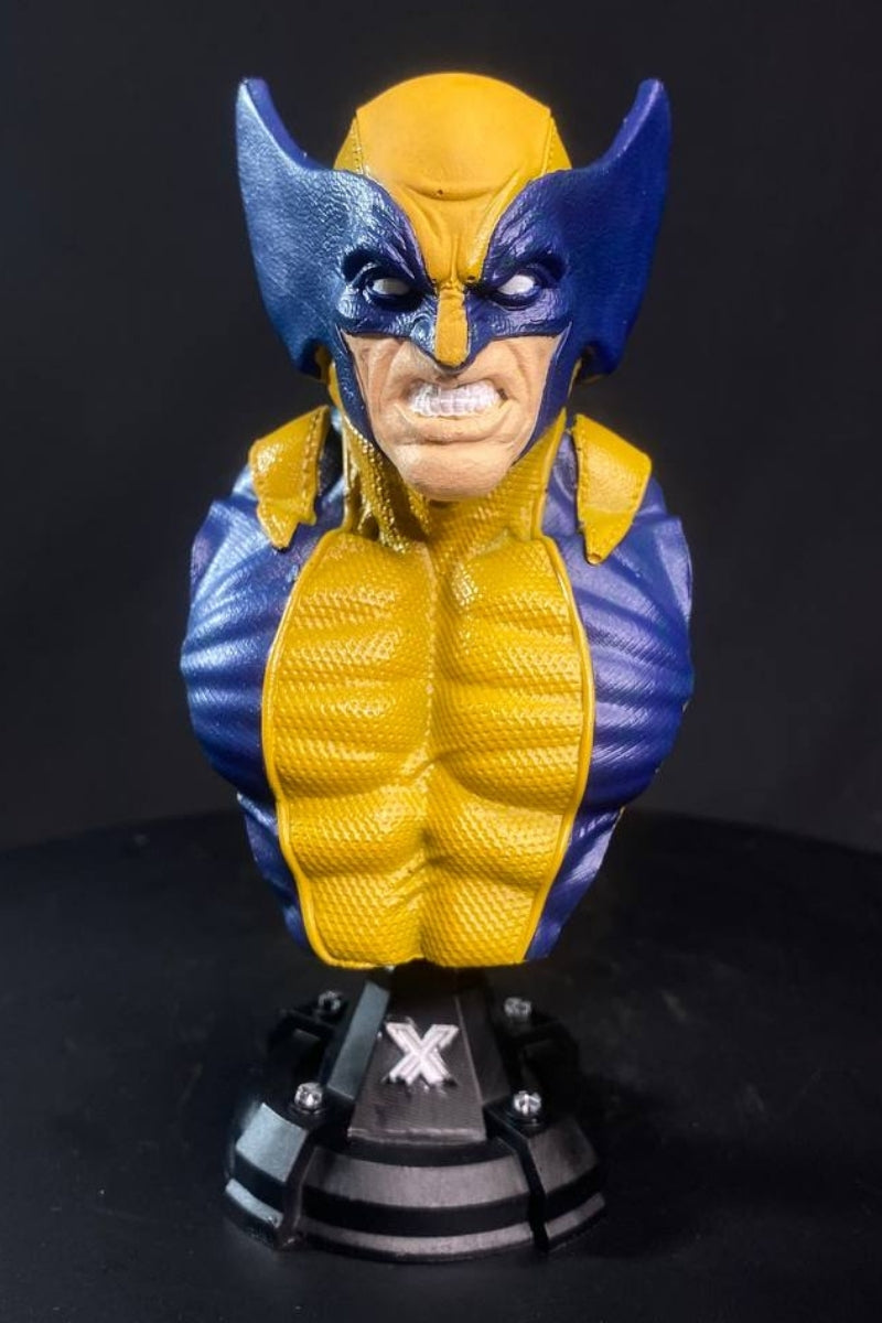 Clawed Mutant Hero Bust Statue – Comic Collector Figure