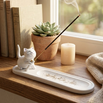 Cat Incense Holder