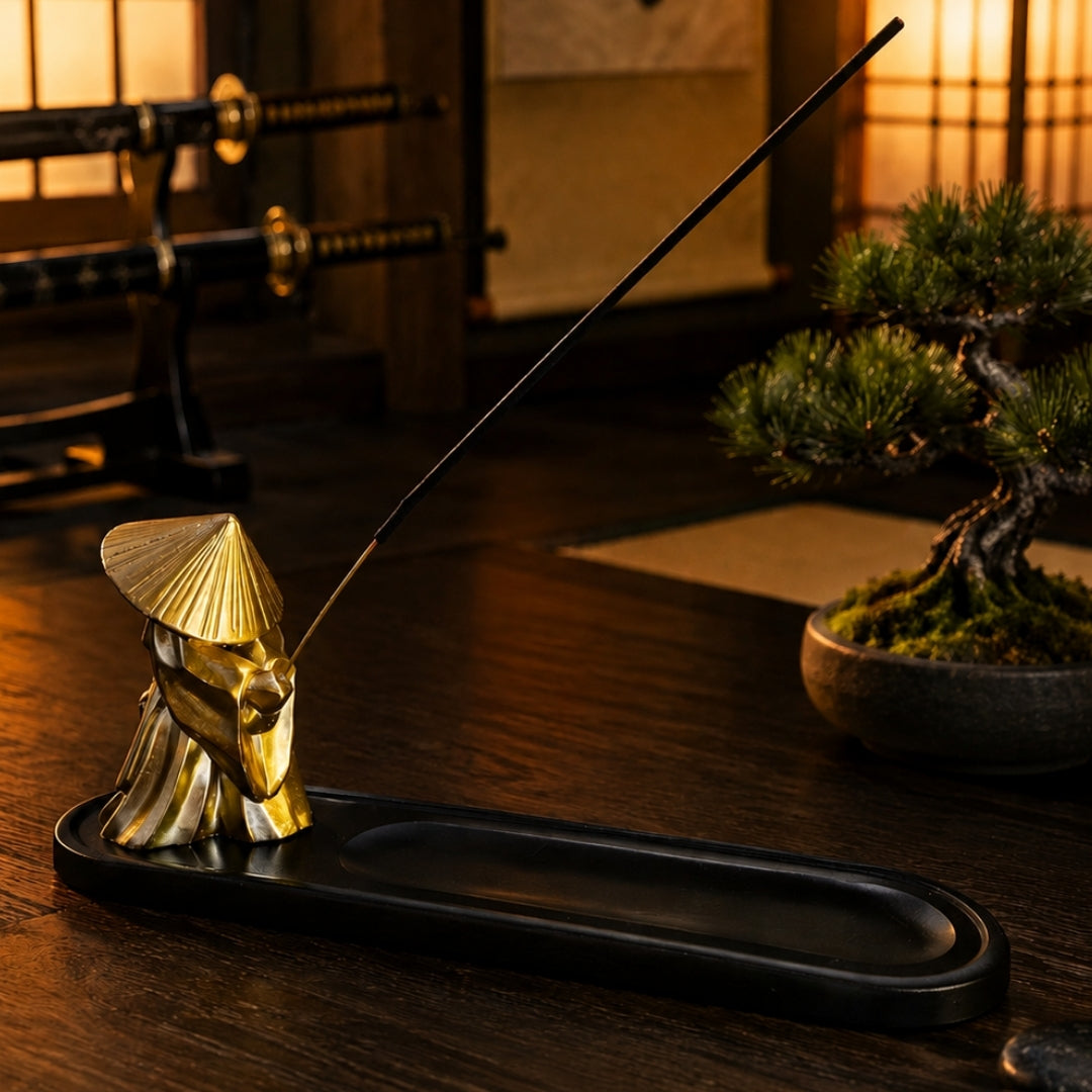 Samurai Incense Holder