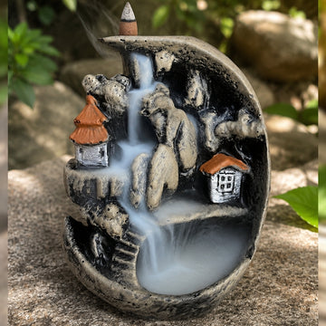 Small Mountain Backflow Incense Burner