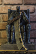 Faceless Throne Guardian – Dark Fantasy Statue