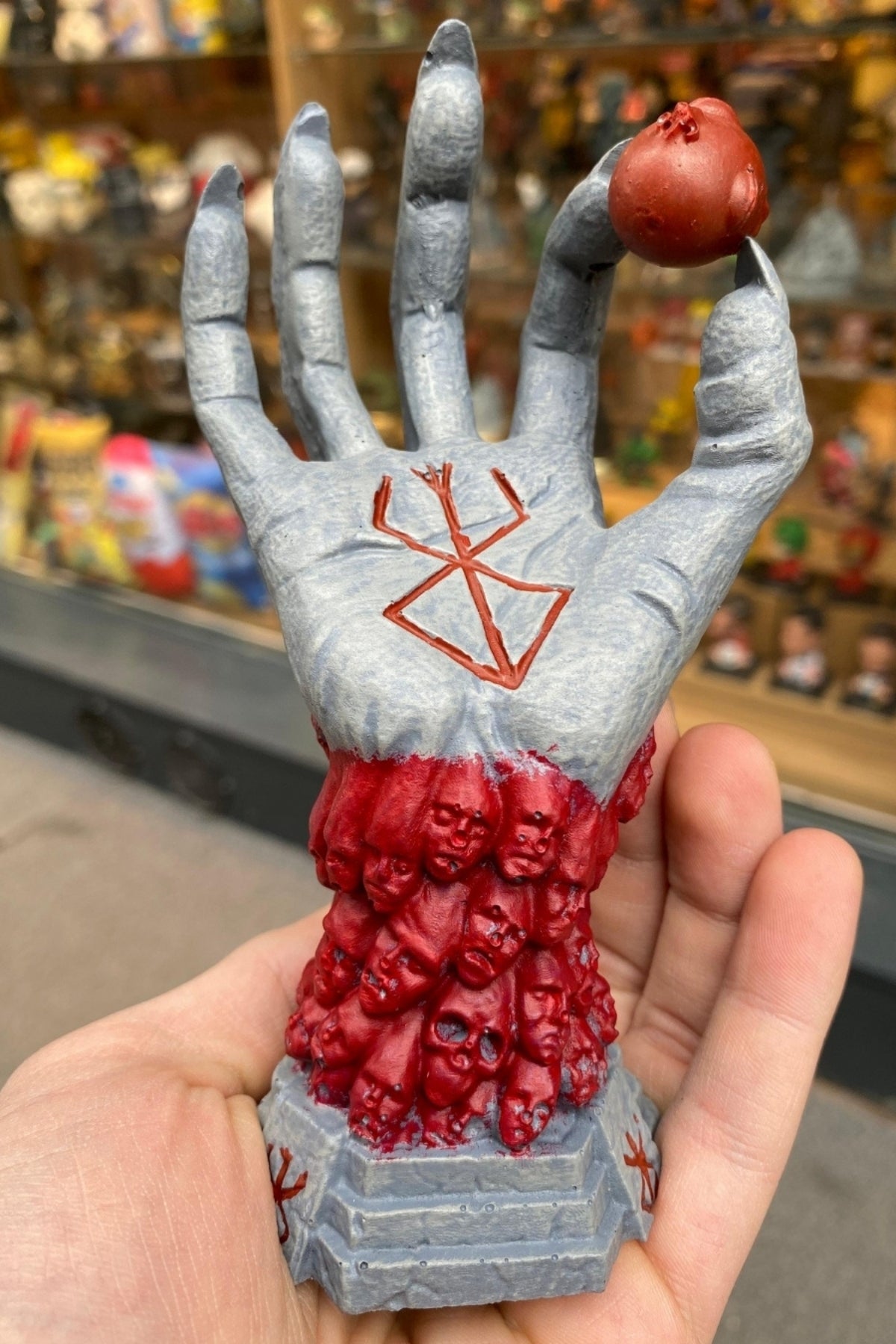Cursed Hand Artifact – Dark Fantasy Resin Collectible