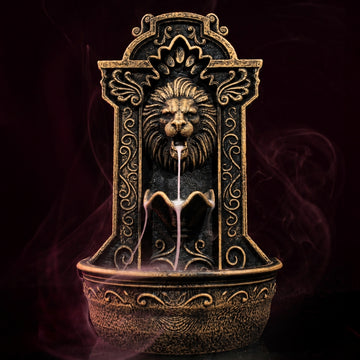 Lion Waterfall Backflow Incense Burner