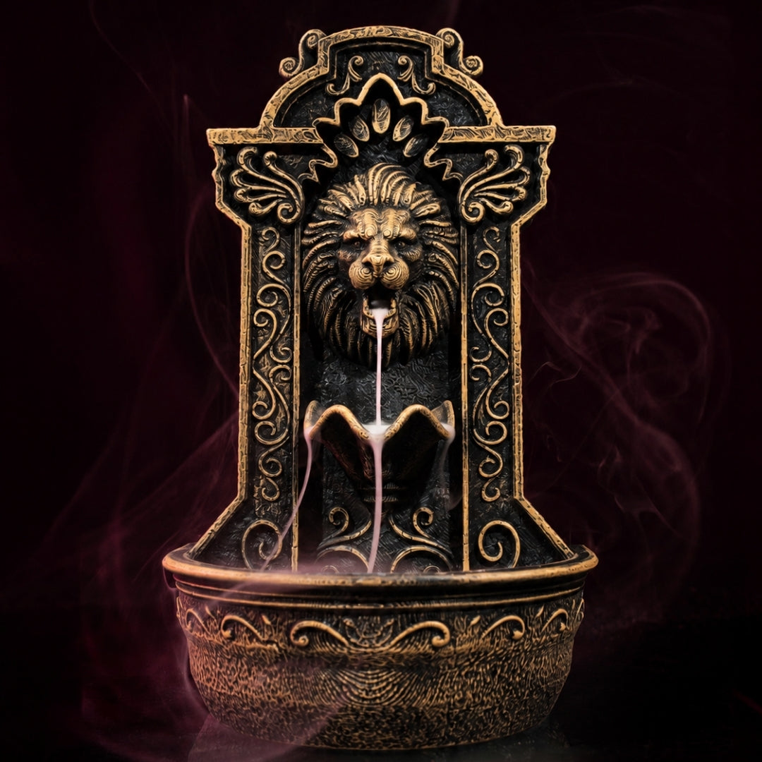 Lion Waterfall Backflow Incense Burner