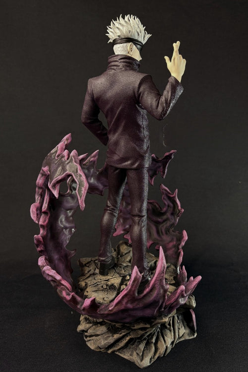 Blindfolded Sorcerer Statue – Anime Inspired Collectible Figure