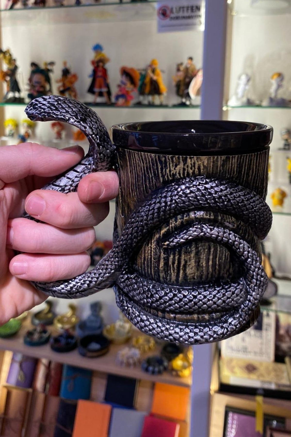 Snake Wrap Mug – Dark Fantasy Serpent Collectible Cup