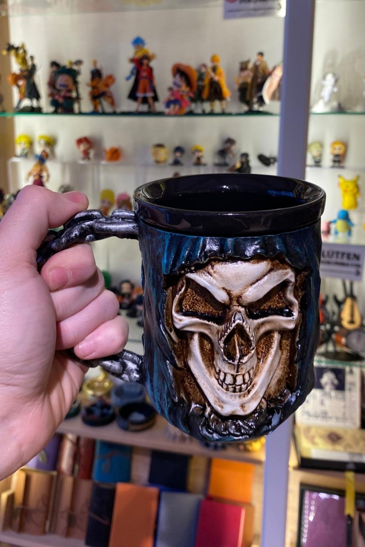 Reaper Skull Mug – Dark Fantasy Collectible Cup