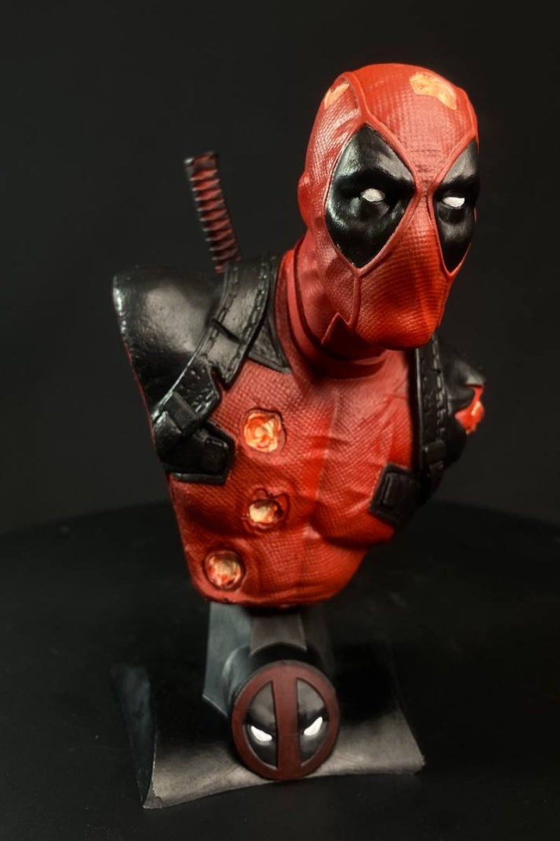 Mercenary Anti-Hero Bust Statue – Comic Collector Figure