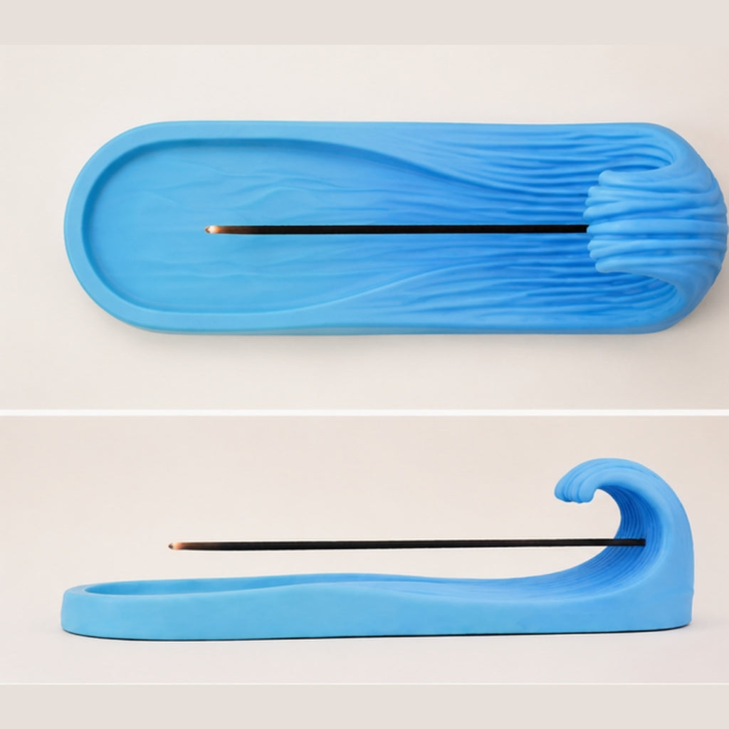 Ocean Wave Incense Holder