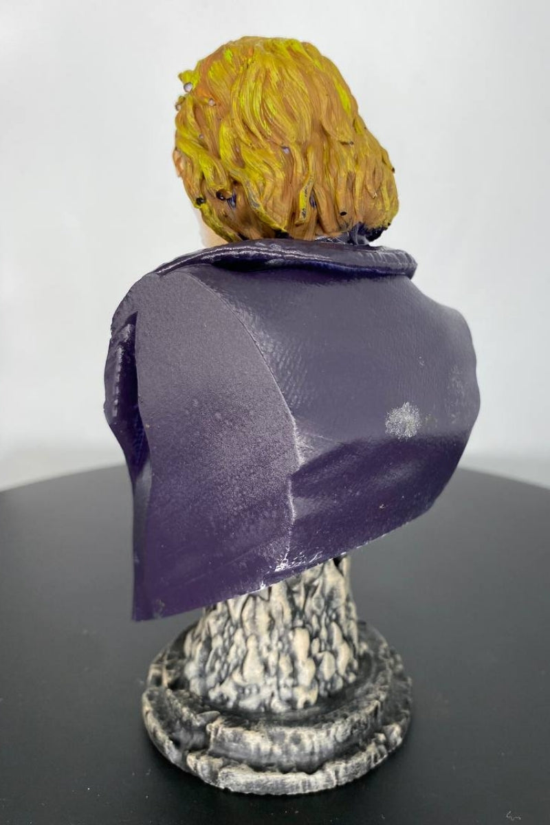 Clown Villain Bust Statue – Comic Movie Collector Figure