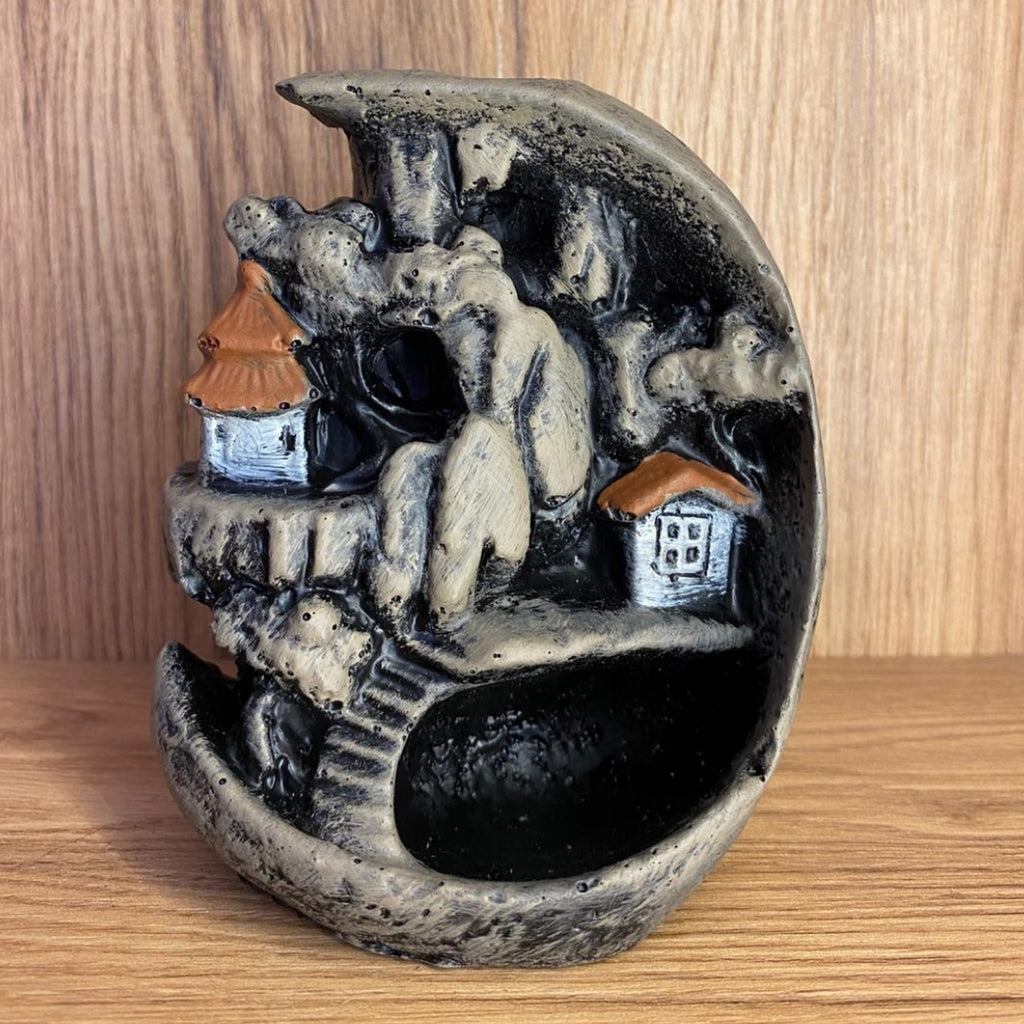 Small Mountain Backflow Incense Burner