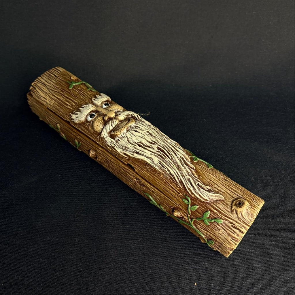 Wise Tree Incense Holder with Storage Compartment