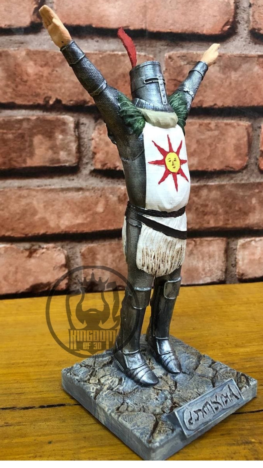 Praise the Sun Knight Figure – Souls Collectible Statue