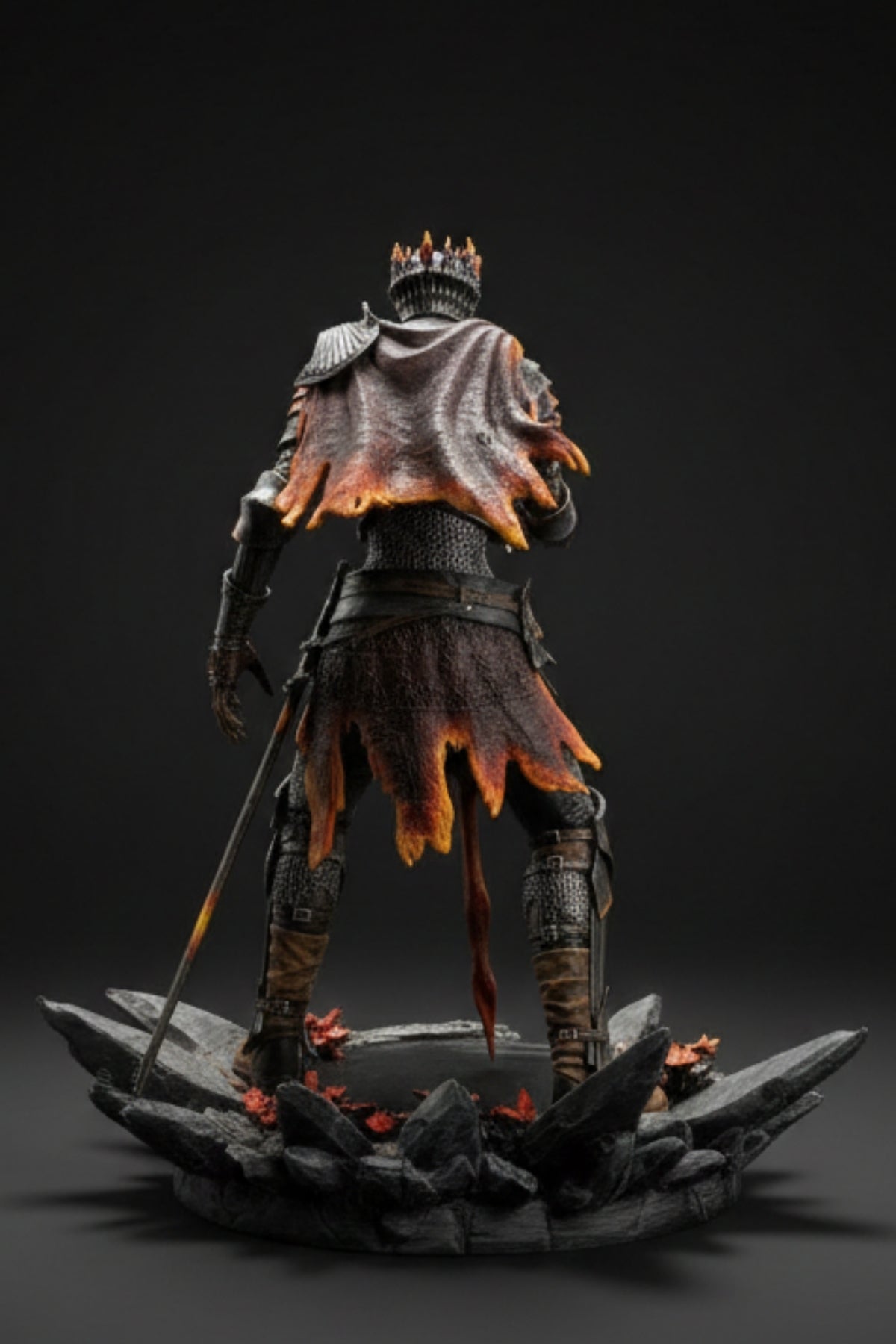 Flame Knight Statue –  Souls Inspired Fantasy Collectible