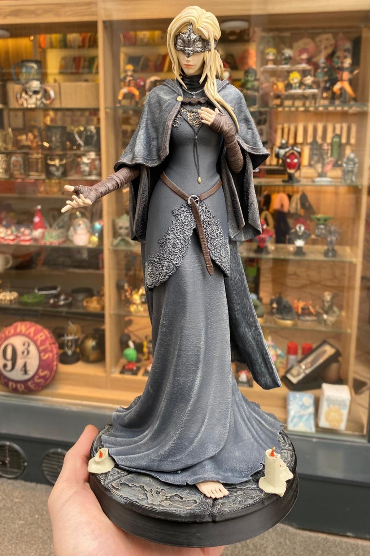 Fire Keeper Statue - Souls Inspired Fantasy Collectible