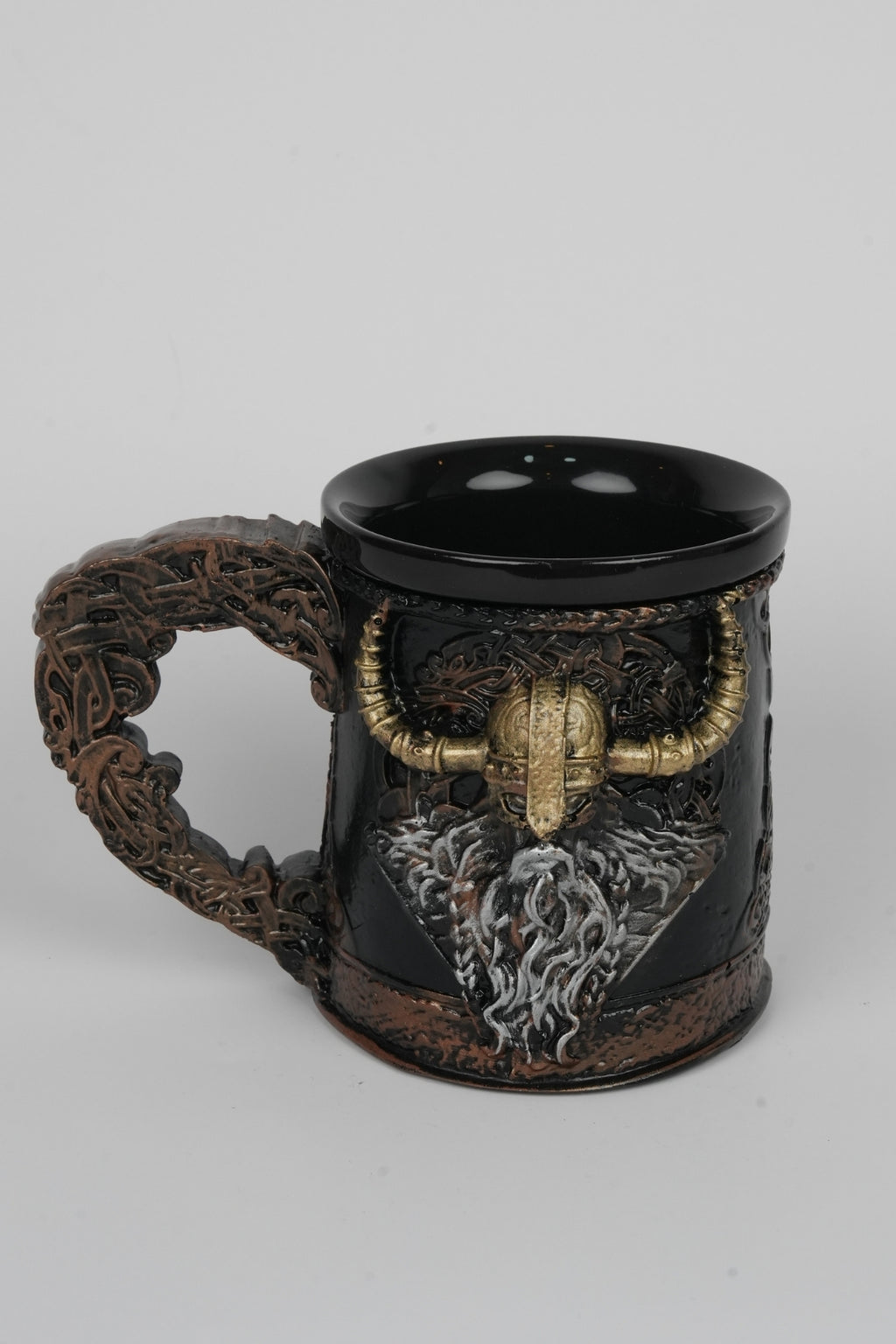 Viking Chief Mug – Norse Warrior Collectible Tankard