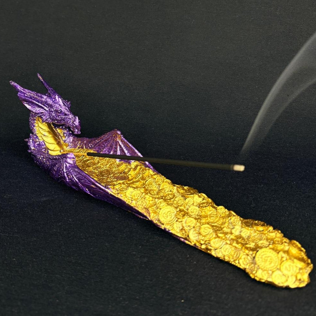 Purple Dragon Hoard Incense Holder