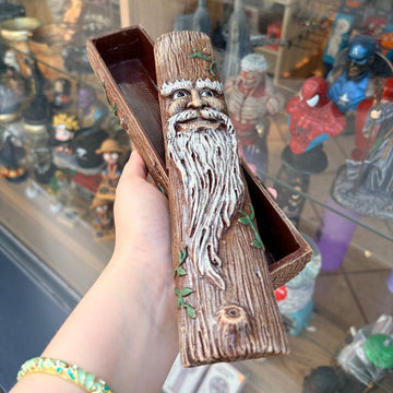 Wise Tree Incense Holder with Storage Compartment