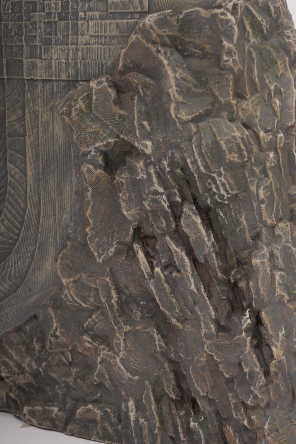 Ancient River Gatekeepers -Twin Polystone Statues