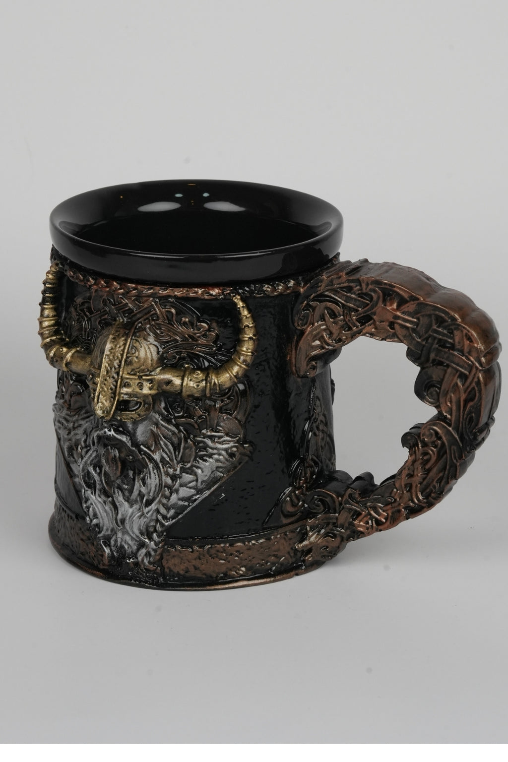 Viking Chief Mug – Norse Warrior Collectible Tankard