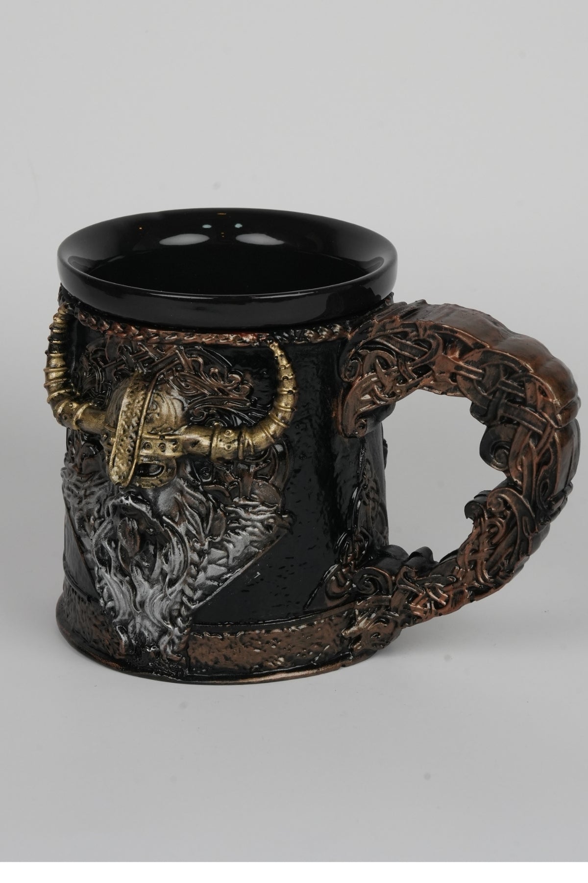 Viking Chief Mug – Norse Warrior Collectible Tankard