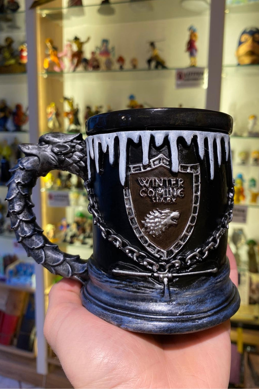 Winter Wolf Mug – Northern Kingdom Fantasy Collectible Cup