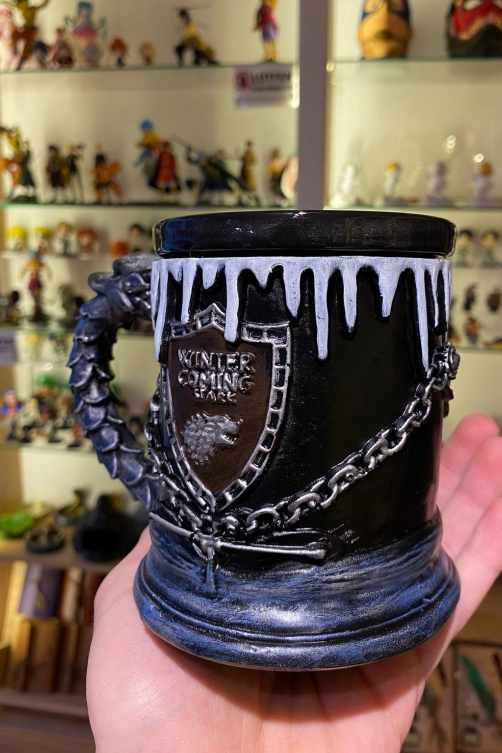 Winter Wolf Mug – Northern Kingdom Fantasy Collectible Cup