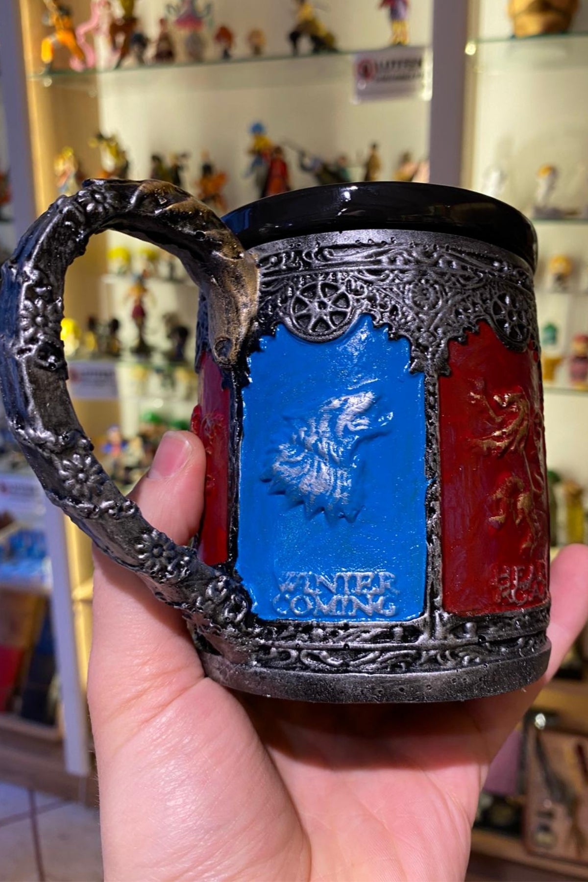 Dual Kingdom Mug – Fire & Ice Fantasy Collectible Cup