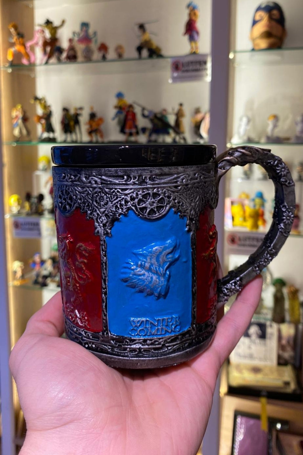 Dual Kingdom Mug – Fire & Ice Fantasy Collectible Cup