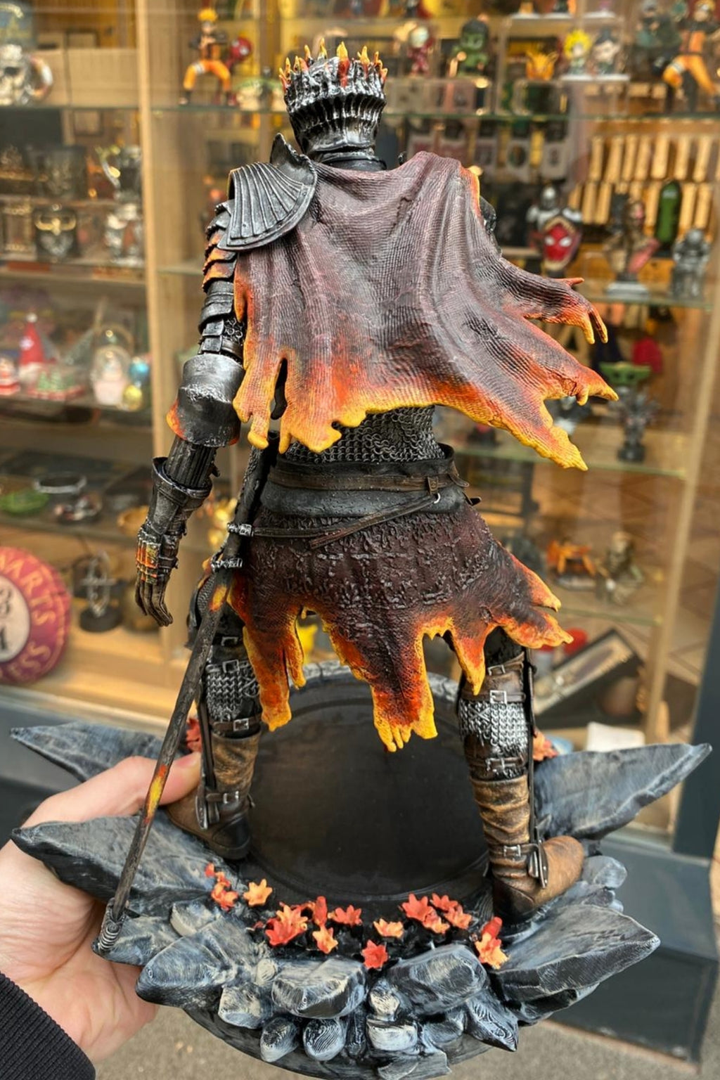 Flame Knight Statue –  Souls Inspired Fantasy Collectible