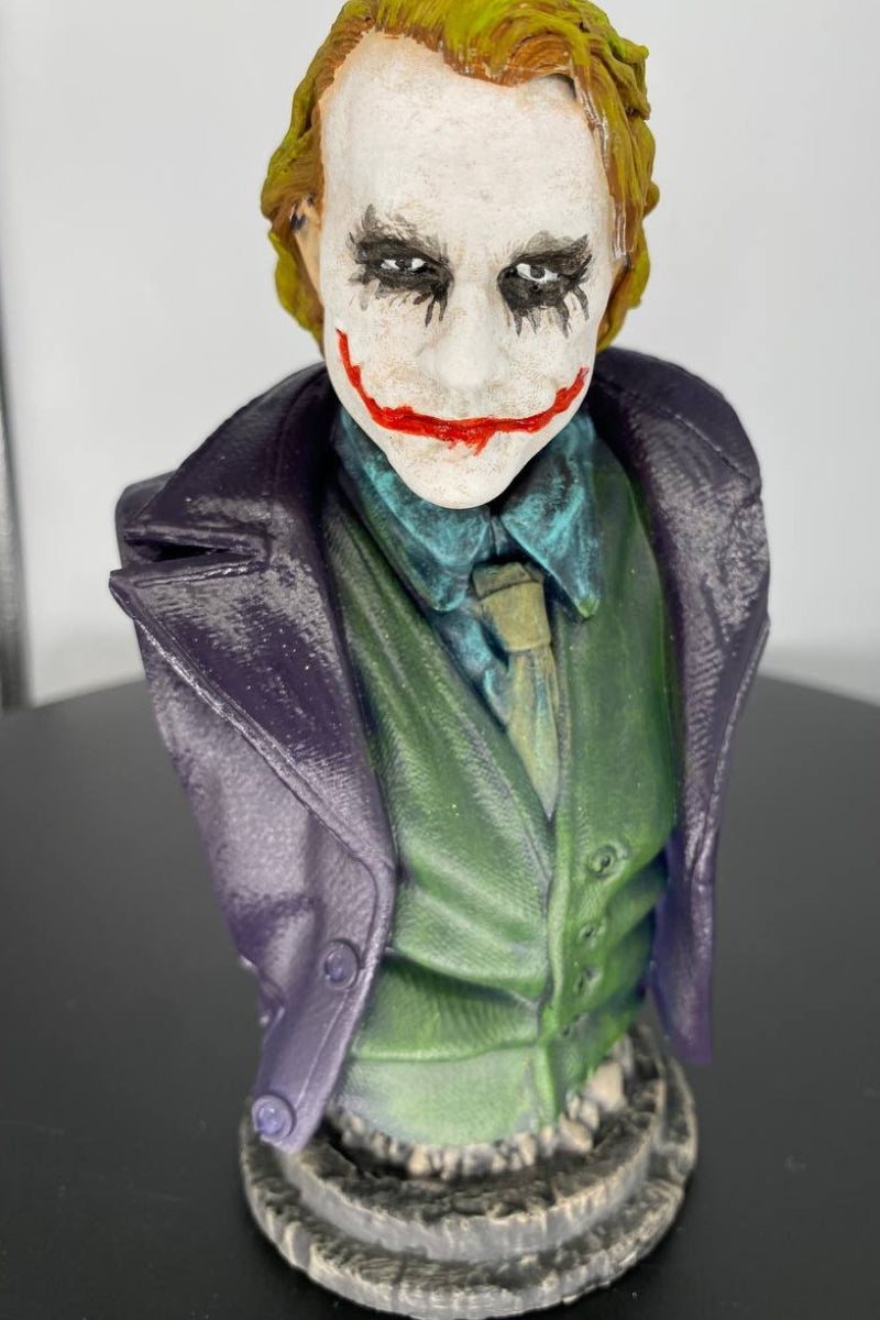 Clown Villain Bust Statue – Comic Movie Collector Figure