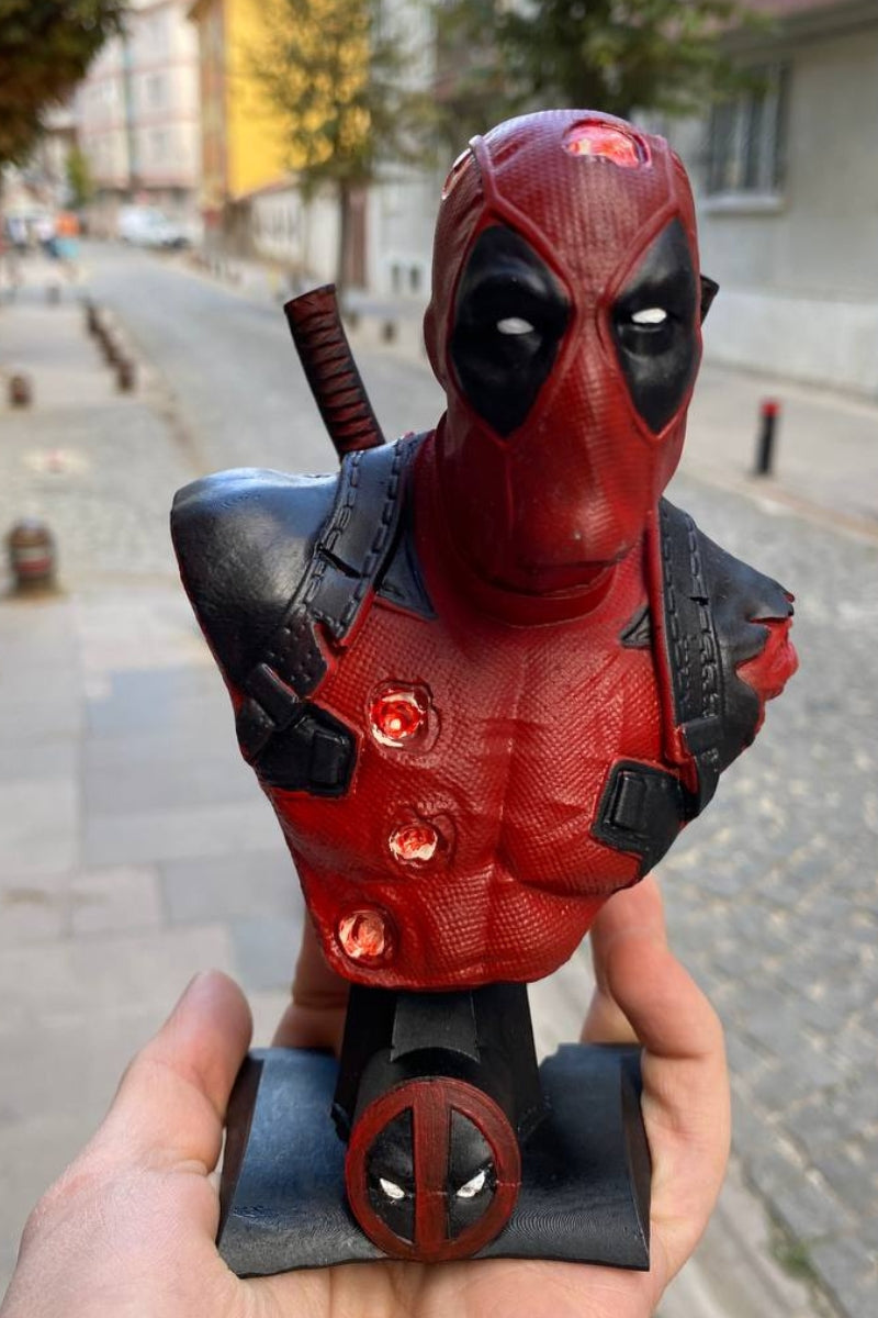 Mercenary Anti-Hero Bust Statue – Comic Collector Figure