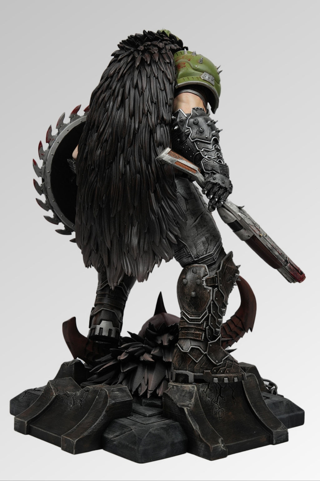 Demon Slayer Warrior Statue – Premium Resin Collectible