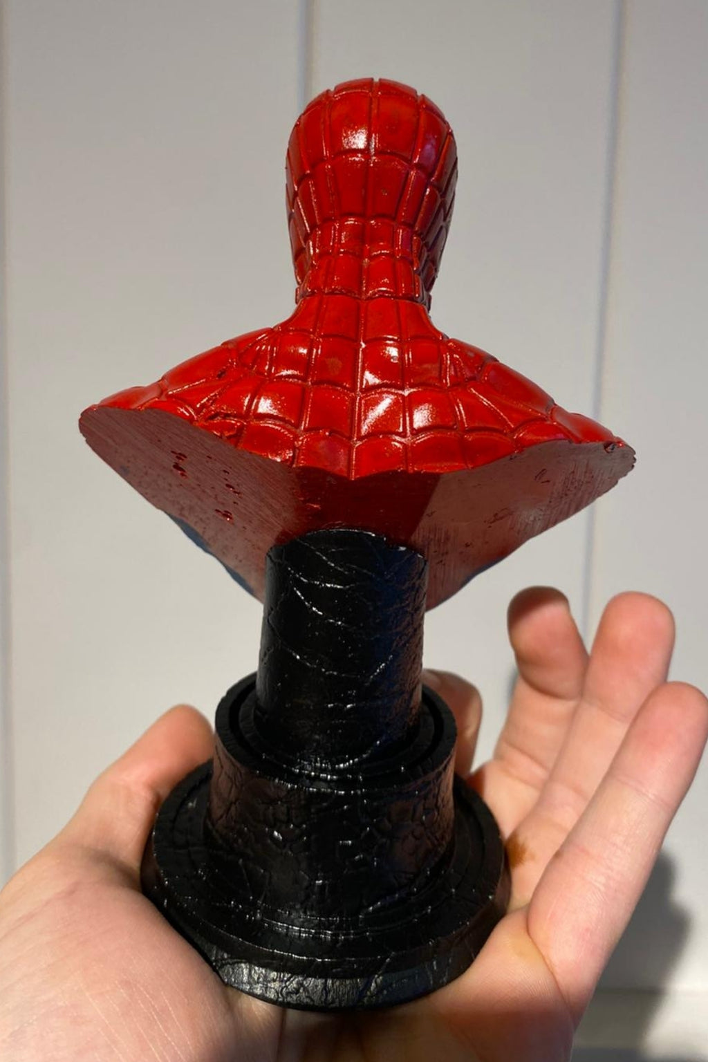 Comic Book Hero Bust – Stylized Resin Collectible