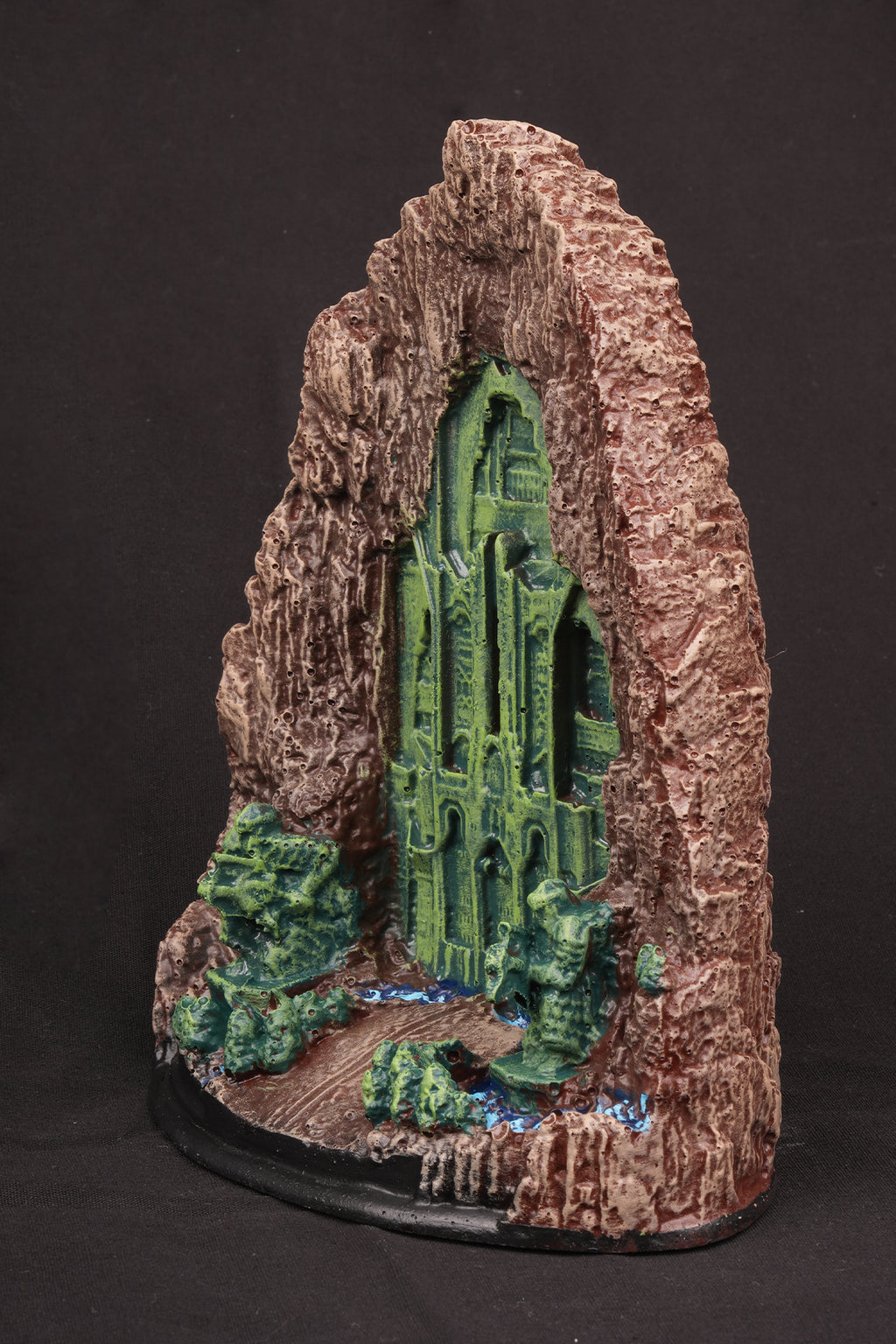 Lonely Mountain Statue-Ancient Fantasy Gate Diorama Statue