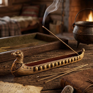 Viking Longship Incense Holder