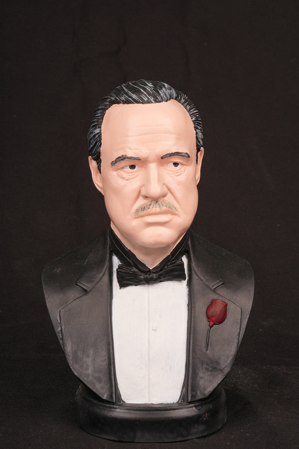 Classic Mafia Boss Bust Statue – Premium Polystone Collectible