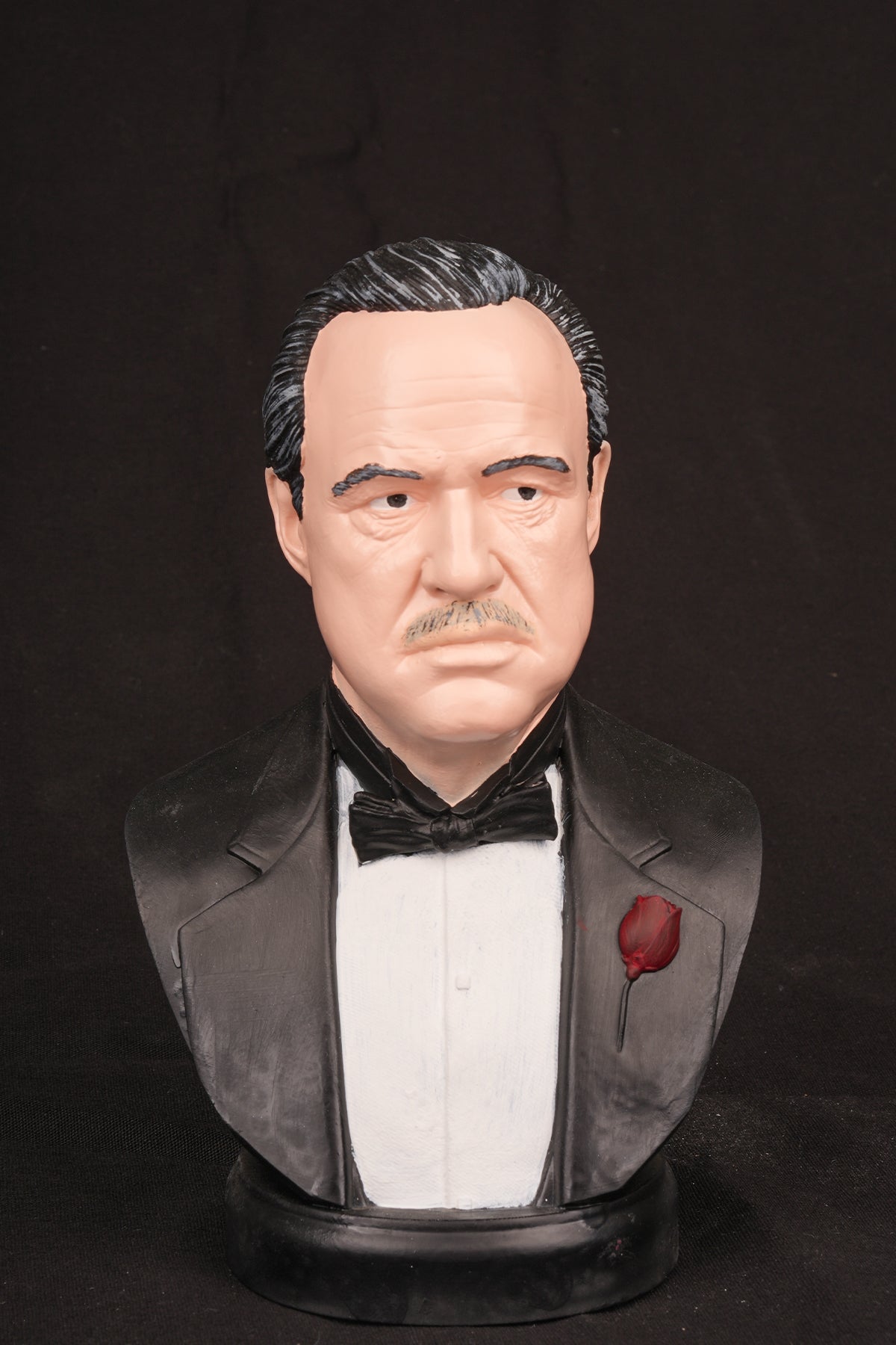 Classic Mafia Boss Bust Statue – Premium Polystone Collectible