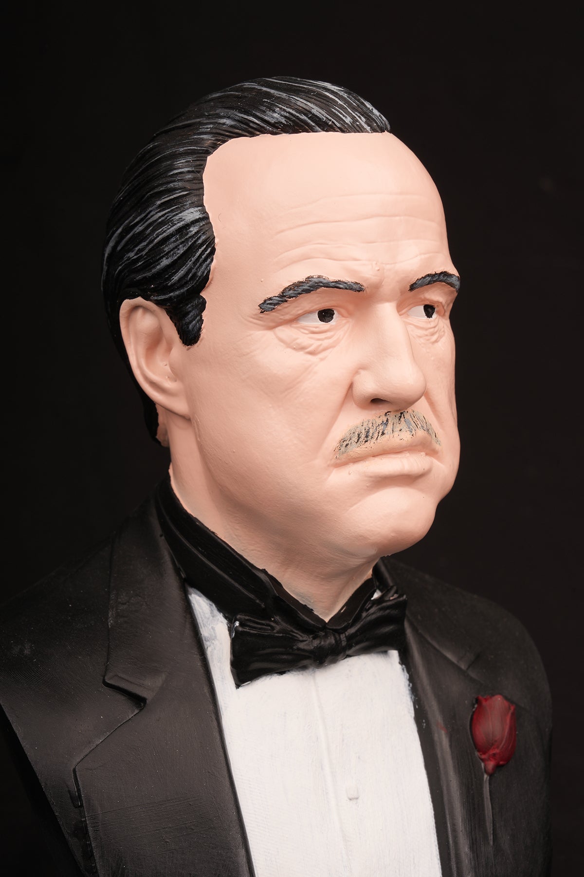 Classic Mafia Boss Bust Statue – Premium Polystone Collectible