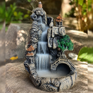 Mountain Backflow Incense Burner