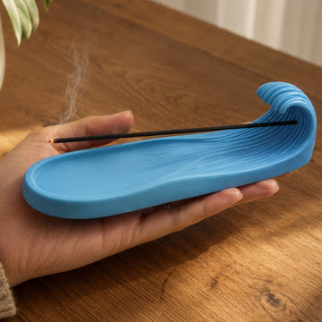 Ocean Wave Incense Holder